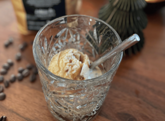 Zimteis Affogato: ein köstliches Dessert